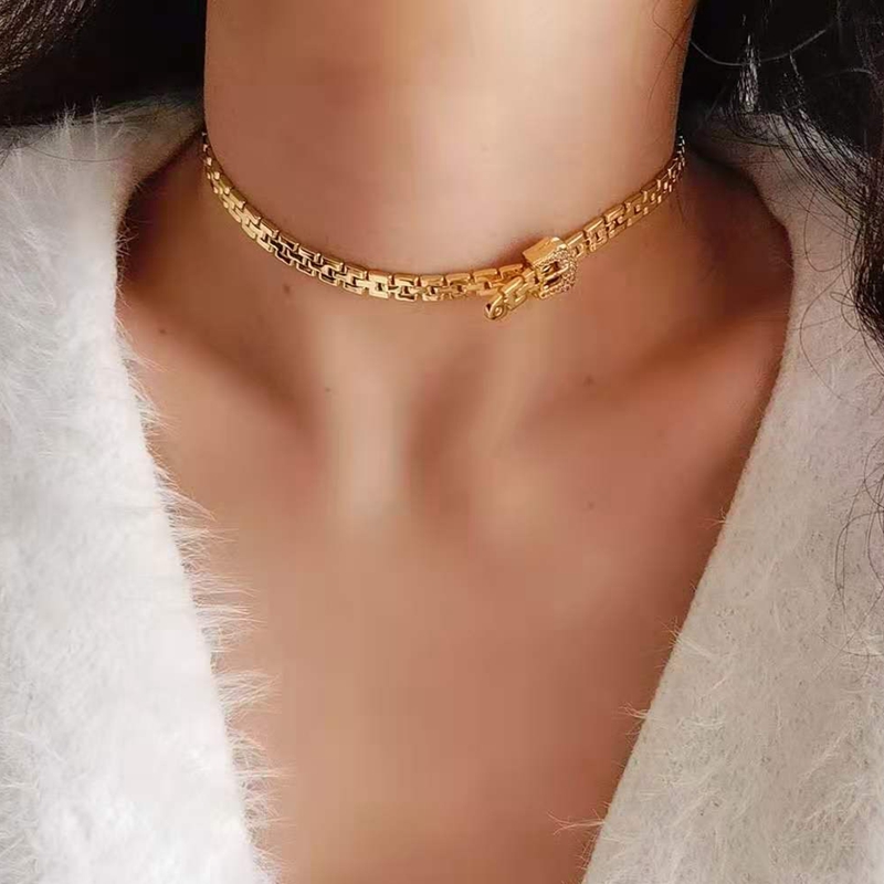 Fine Jewelry Watches Women - Латунные часы с ремешком из 18-каратного