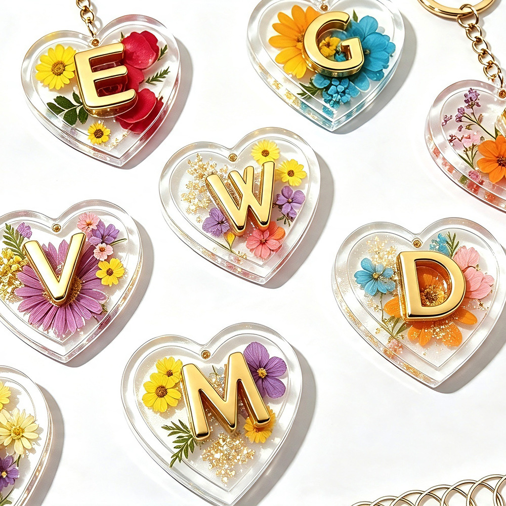 Engraved Name Necklace - Набор силиконовых форм для 26 букв