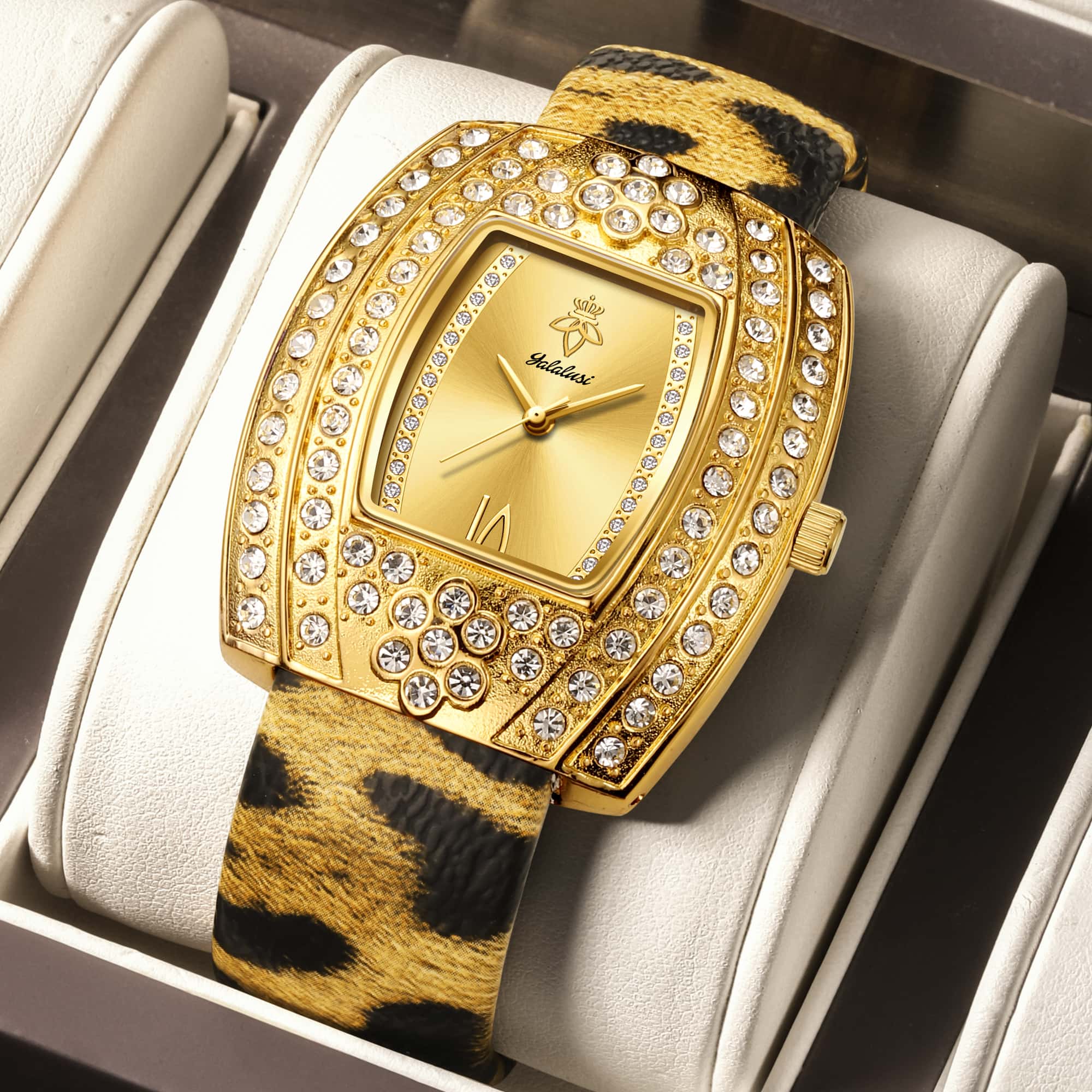 Jewelry Diamond Watches - YaLaLuSi Модные женские часы с бриллиантами,