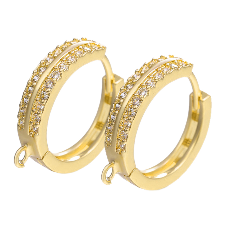 Gold Plated Ring - Juya 2 4 шт./лот DIY 18