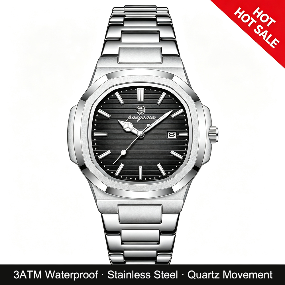Patek Philippe Watch Nautilus - Мужские кварцевые наручные часы PAAZOMU, модные,