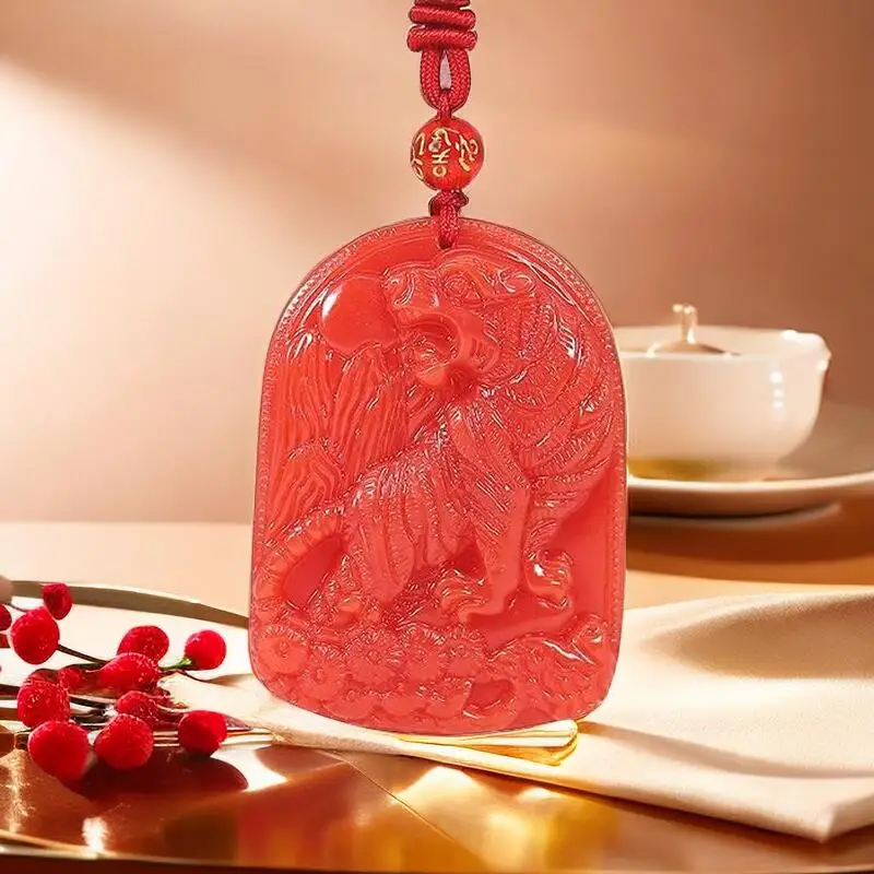 Кулон с красным нефритовым тиг – обзор и цена Luxury Gifts Jewelry & Watches Namfleg Mostar