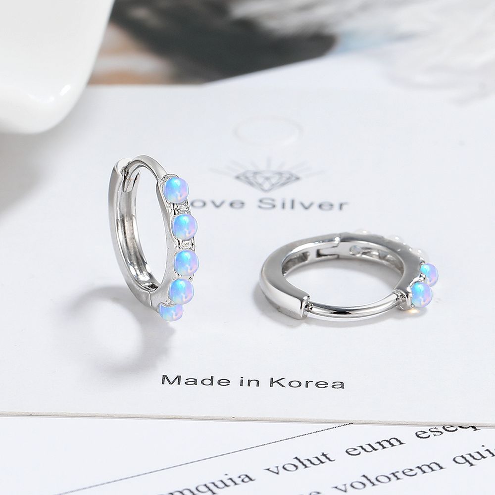 Легкие роскошные круглые серьг – обзор и цена Opal Earrings Dangle