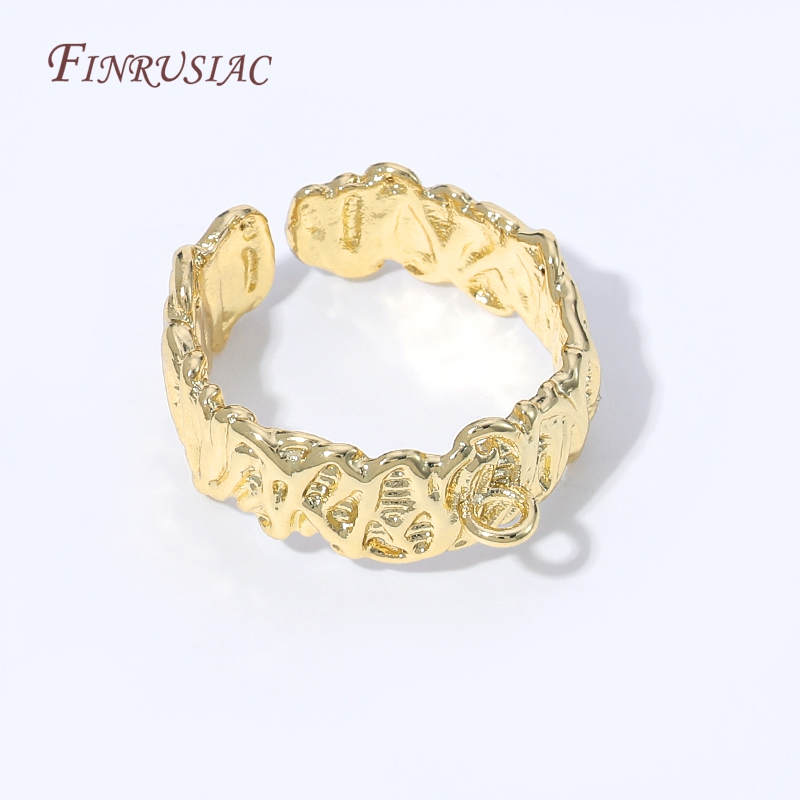 Основа для кольца с регулируем – обзор и цена Gold Plated Ring