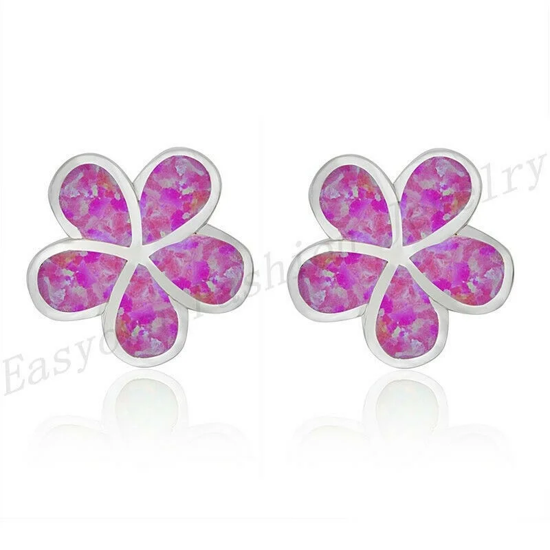 НОВЫЕ женские элегантные сереб – обзор и цена Opal Earrings Dangle