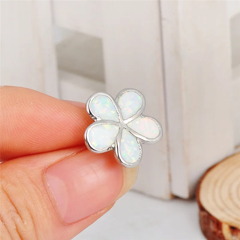НОВЫЕ женские элегантные сереб – обзор и цена Opal Earrings Dangle