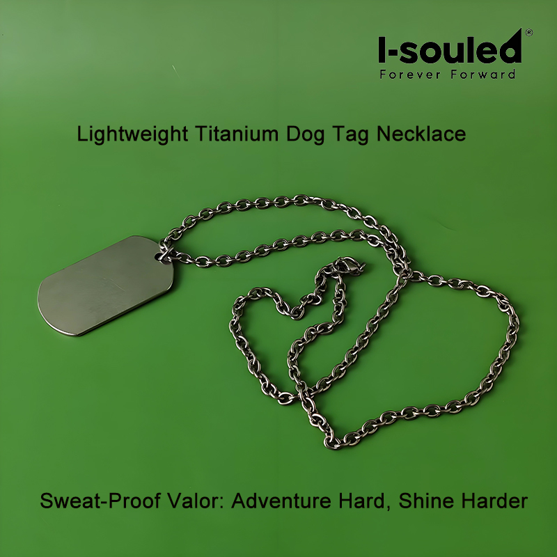Титановый кулон-жетон для мужч – обзор и цена Mens Dog Tag Necklace