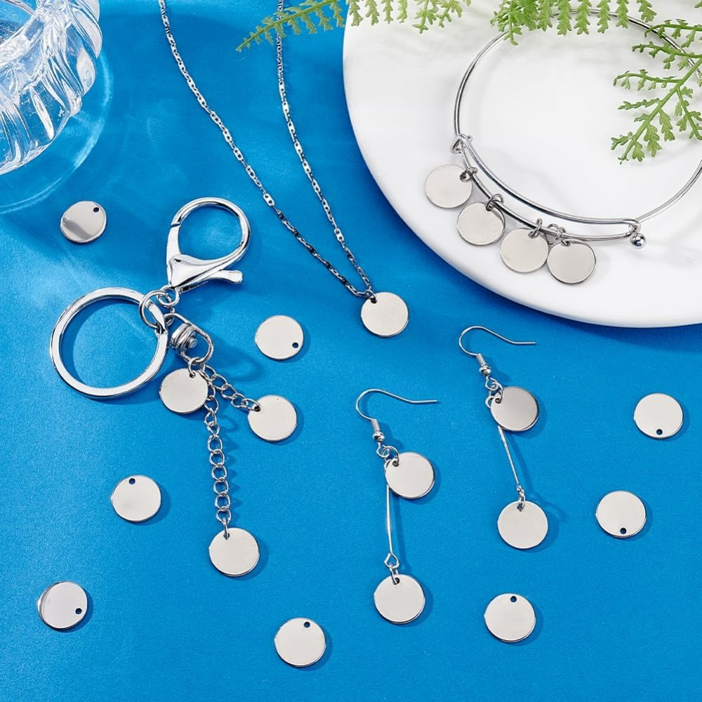 100 шт., 12 мм, нержавеющая ст – обзор и цена Engraved Name Necklace