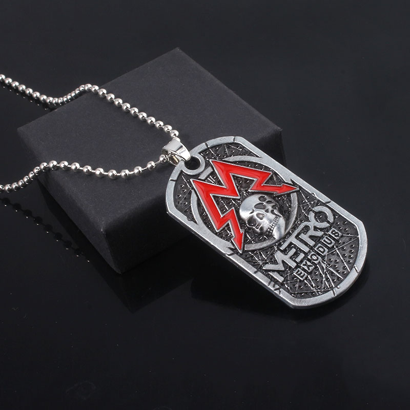 Игра Metro Exodus 2033, ожерел – обзор и цена Mens Dog Tag Necklace