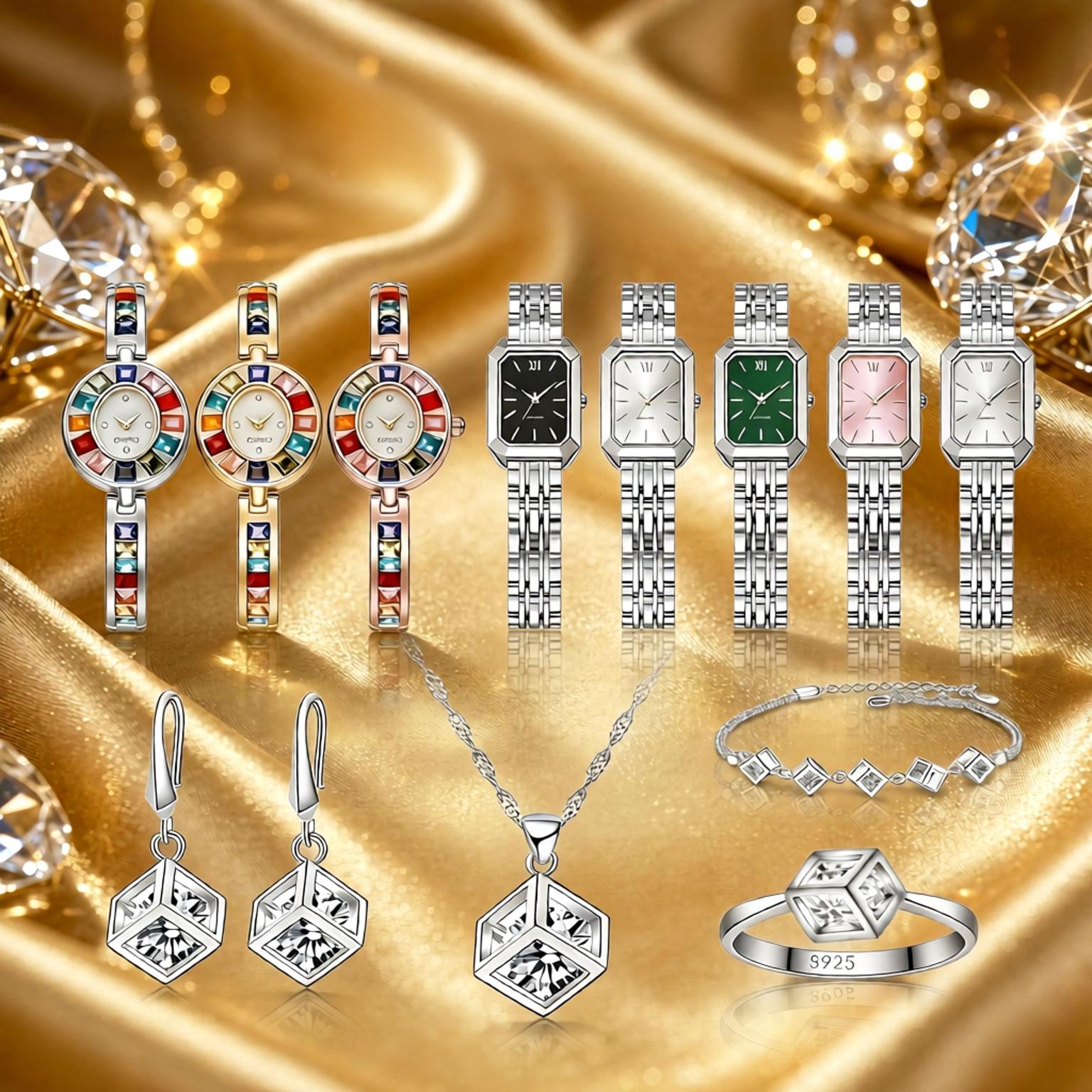 Изысканный набор из серебра 92 – обзор и цена Best Jewelry Watches For Women