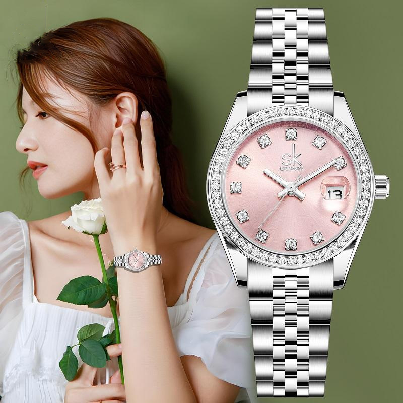 Модные женские часы UTHAI CQ48 – обзор и цена Jewelry Diamond Watches