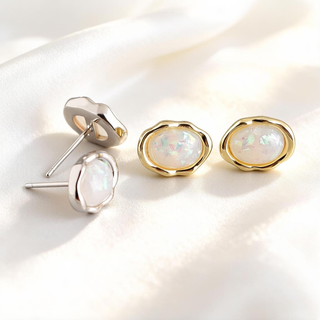 Серьги-гвоздики F.I.N.S из нас – обзор и цена Opal Earrings Dangle