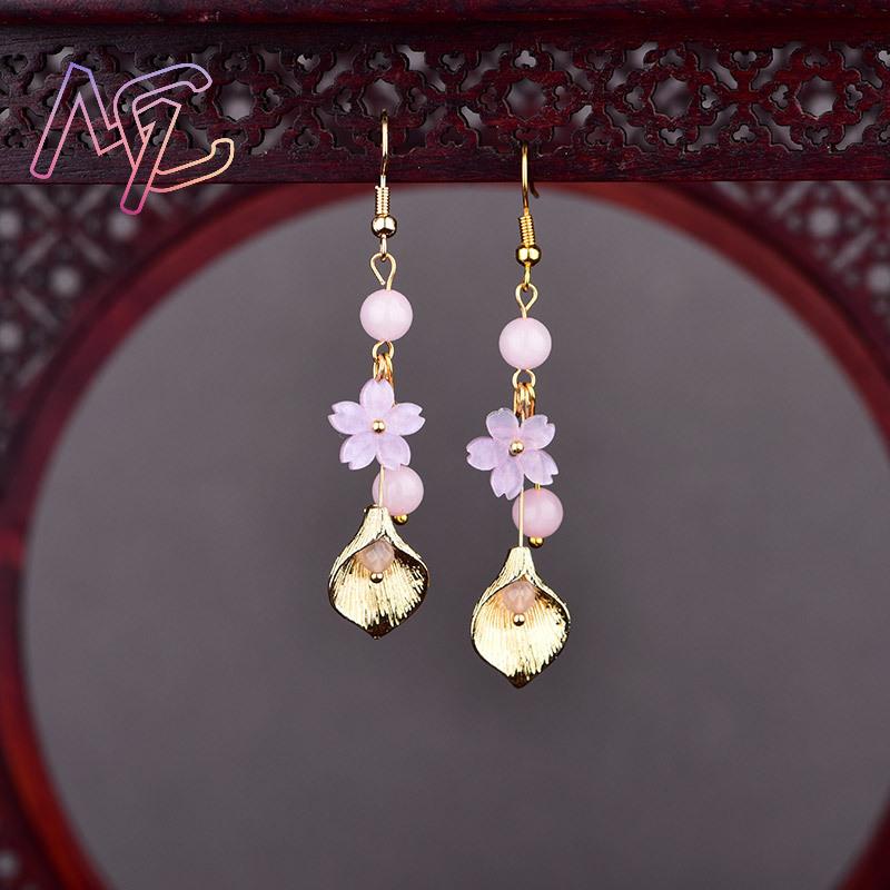 Розовые серьги с цветком из на – обзор и цена Luxury Gifts Jewelry & Watches Namfleg Mostar
