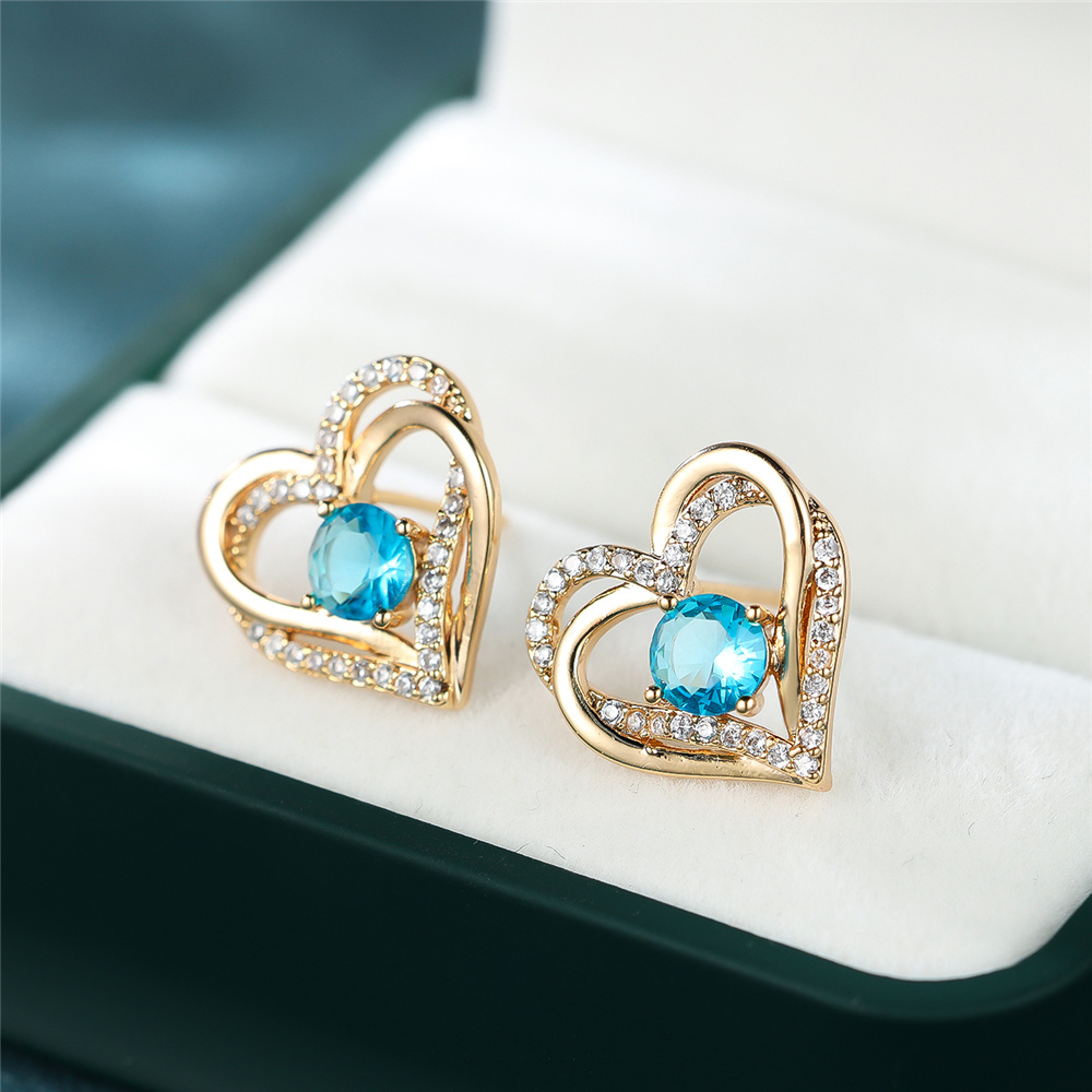 Маленькие серьги-гвоздики в фо – обзор и цена Opal Earrings Dangle