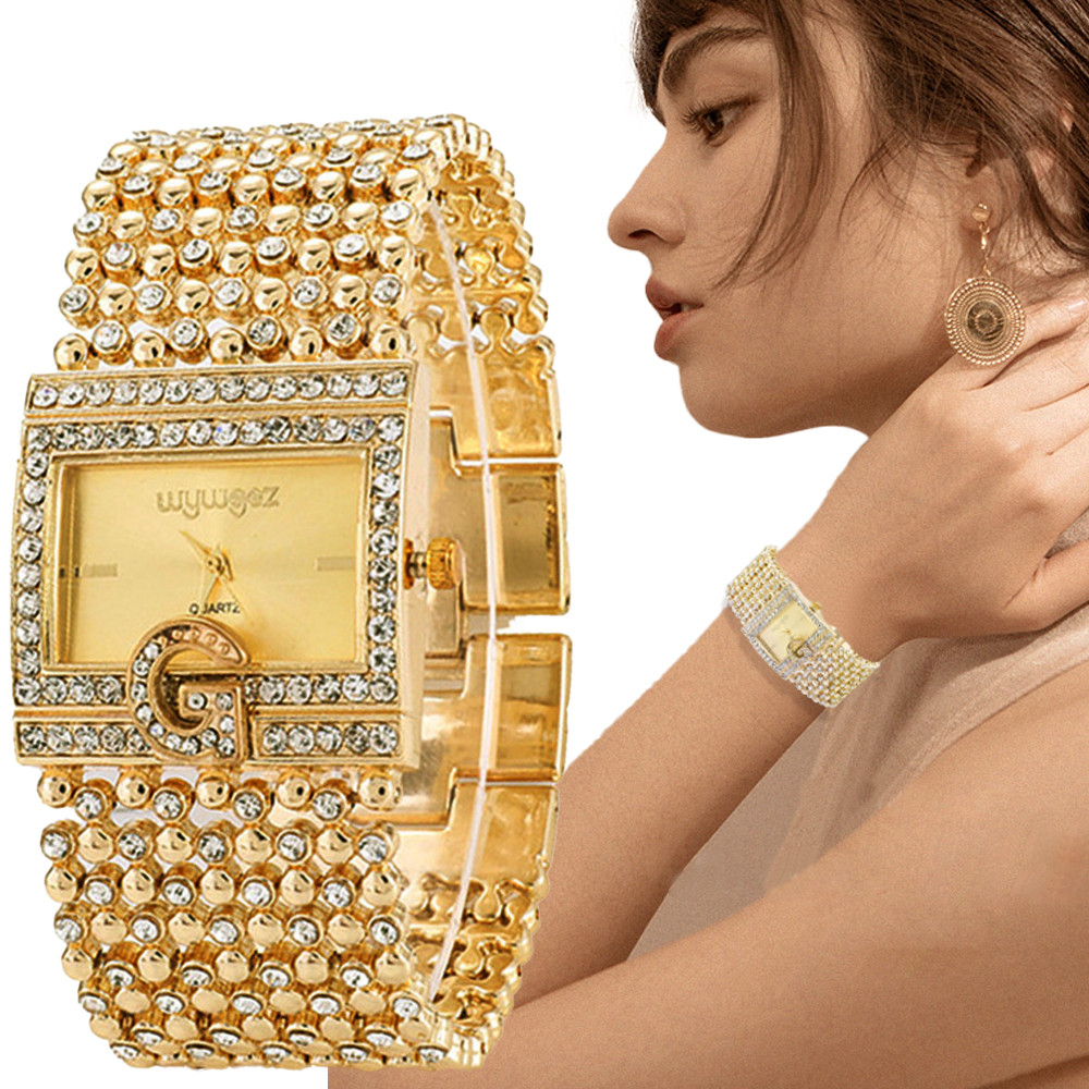 Часы наручные женские кварцевы – обзор и цена Jewelry Diamond Watches