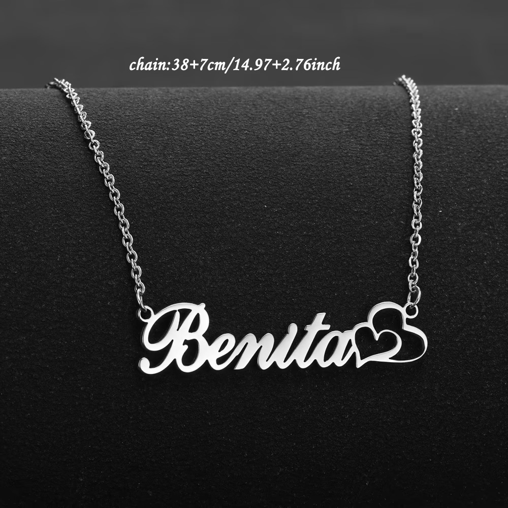 Персонализированное ожерелье с – обзор и цена Engraved Name Necklace