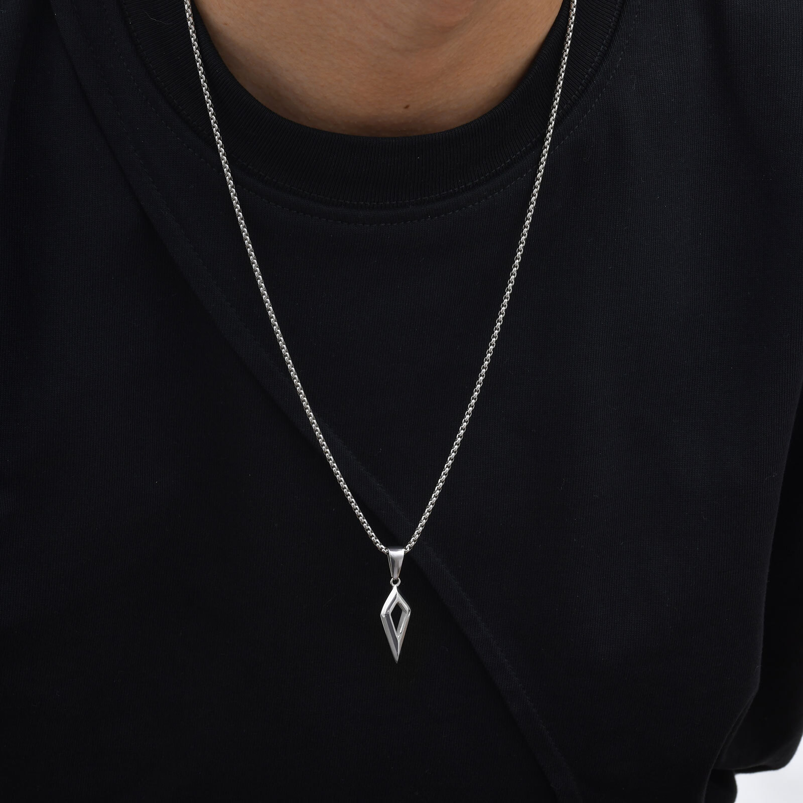 Ожерелья с подвеской из нержав – обзор и цена Mens Dog Tag Necklace