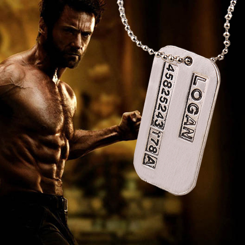 X мужское ожерелье Logan Hugh  – обзор и цена Mens Dog Tag Necklace