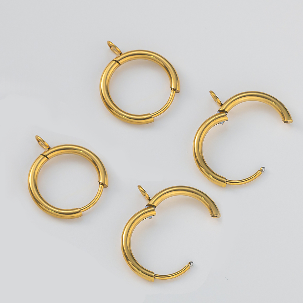 10 шт./лот. Крючки для серег и – обзор и цена Gold Plated Ring