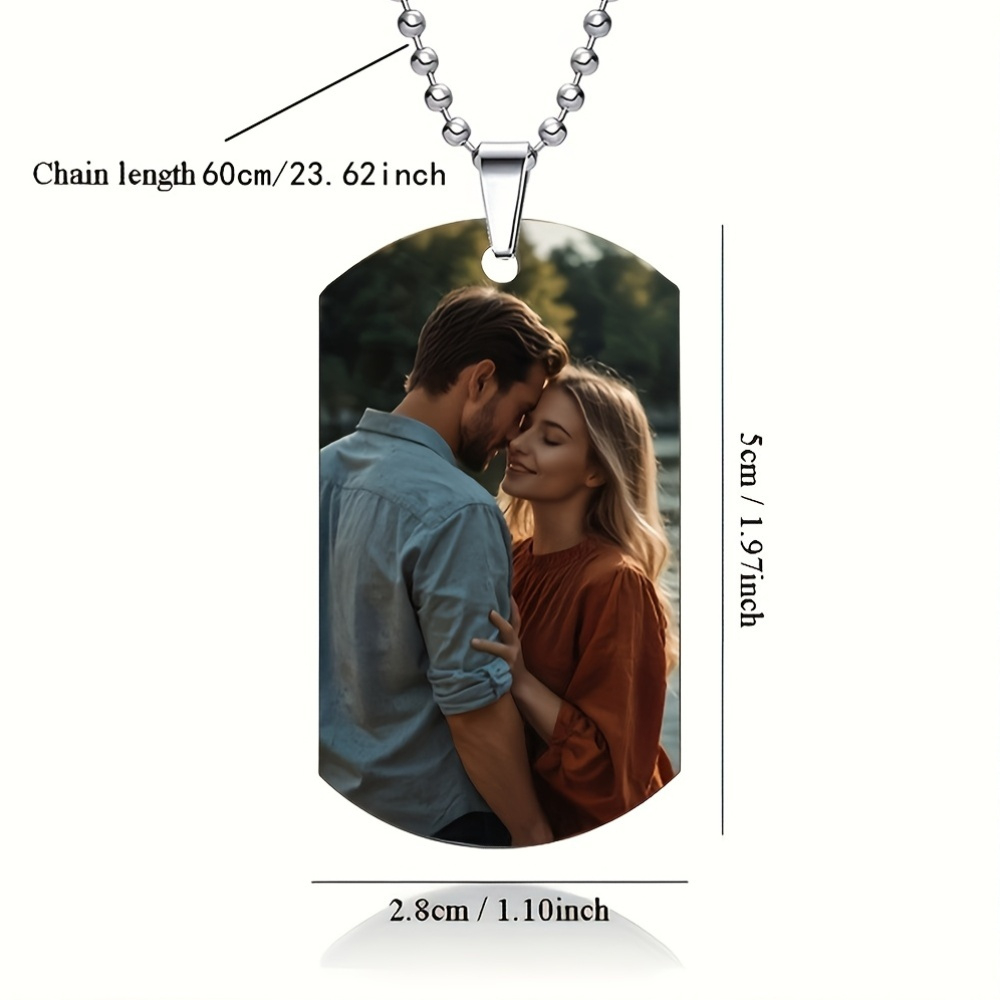 Персонализированное мужское ож – обзор и цена Mens Dog Tag Necklace