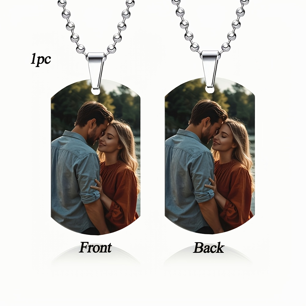 Персонализированное мужское ож – обзор и цена Mens Dog Tag Necklace