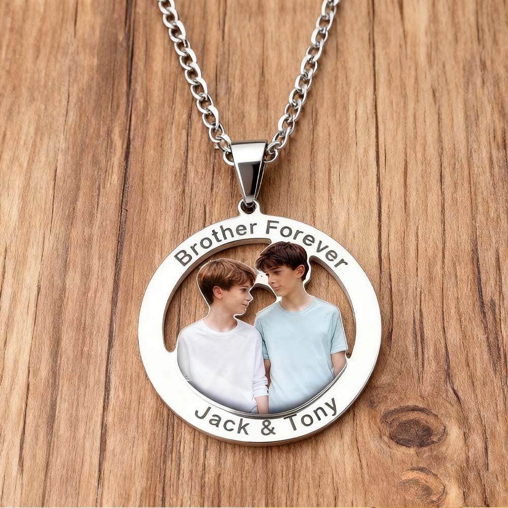 Ожерелье с фотографией, персон – обзор и цена Mens Dog Tag Necklace